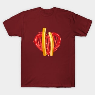 French Fries Love T-Shirt